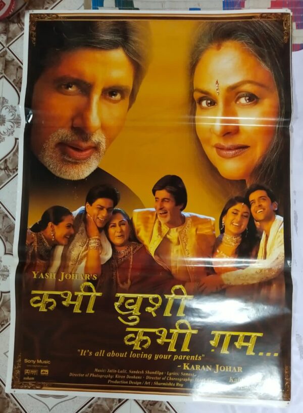 Kabhi Khushi Kabhi Gham bollywood movies poster