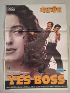 YES BOSS bollywood movies poster