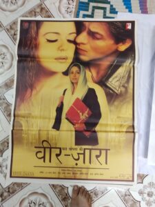 VEER ZAARA bollywood movies poster