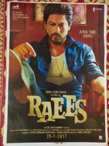 RAEES bollywood movies poster