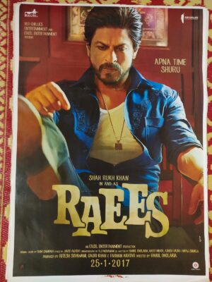 RAEES bollywood movies poster