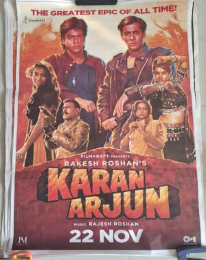 KARAN ARJUN bollywood movies poster