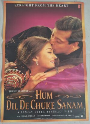 HUM DIL DE CHUKE SANAM bollywood movies poster
