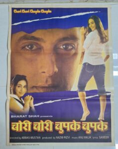 CHORI CHORI CHUPKE CHUPKE bollywood movies poster