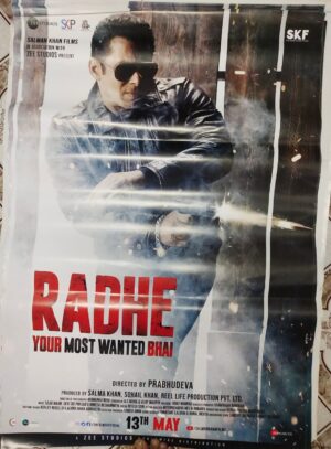 RADHE bollywood movies poster