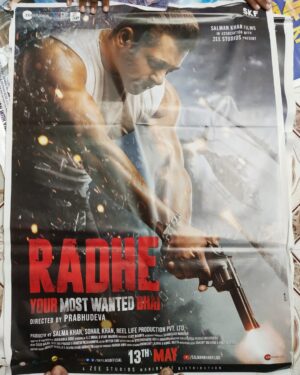 RADHE bollywood movies poster
