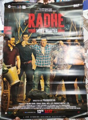 RADHE bollywood movies poster