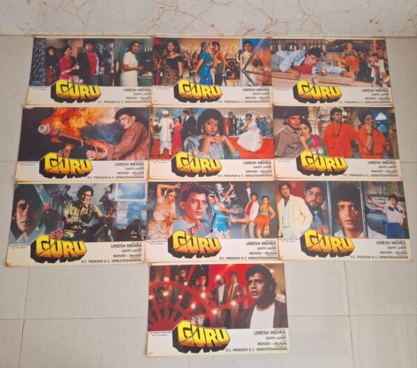 GURU bollywood movies lobby card