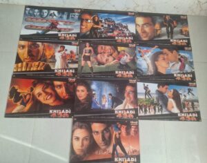KHILADI 420 bollywood movies lobby card