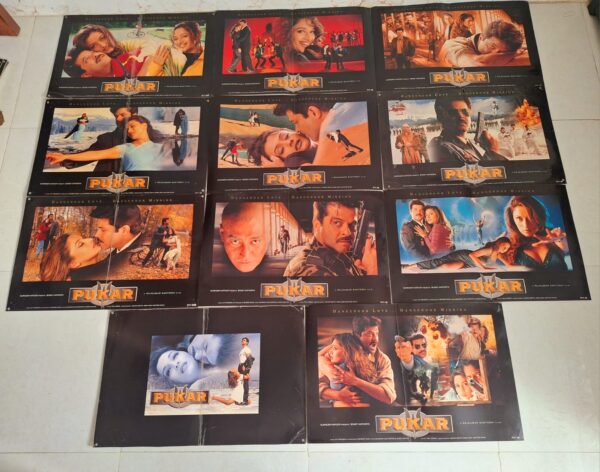 PUKAR Bollywood movies lobby card