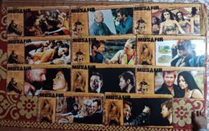 MUSAFIR Bollywood movies lobby card