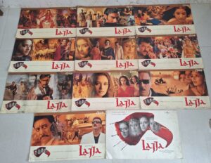 LAJJA Bollywood movies lobby card
