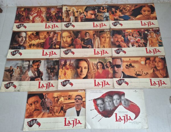 LAJJA Bollywood movies lobby card