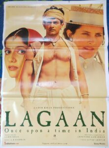 Bollywood movie poster LAGAAN