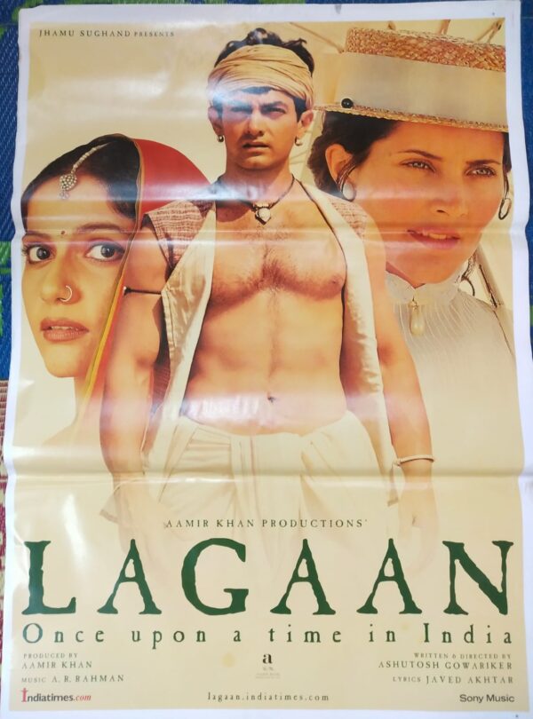 Bollywood movie poster LAGAAN