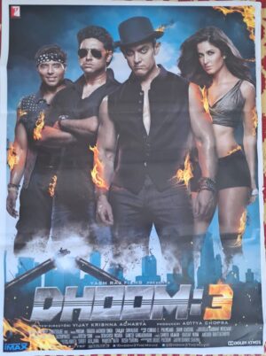 DHOOM 3 Bollywood movies poster
