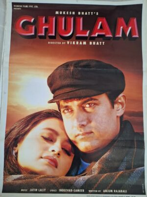 Ghulam bollywood movies poster