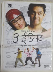 3 Idiots bollywood movie poster