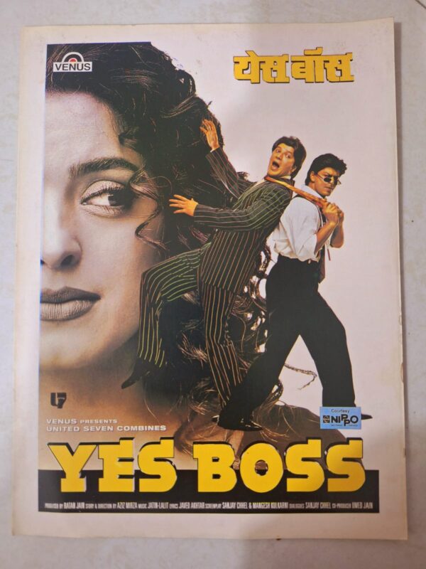 YES BOSS Bollywood movie booklets