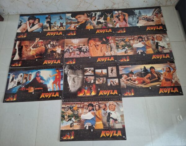 KOYLA Bollywood movie lobby cards