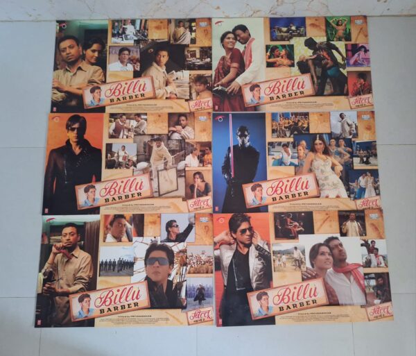 BILLU BARBER Bollywood movie show cards
