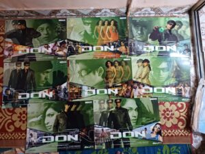 DON Bollywood movie lobby cards