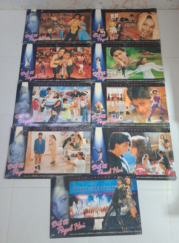 DIL TO PAGAL HAI bollywood movie lobby card