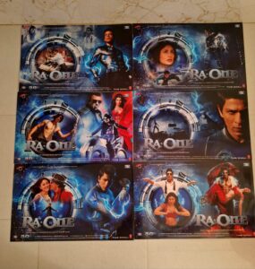 RA ONE Bollywood movie lobby cards