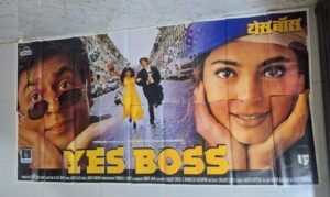 YES BOSS bollywood six sheet posters