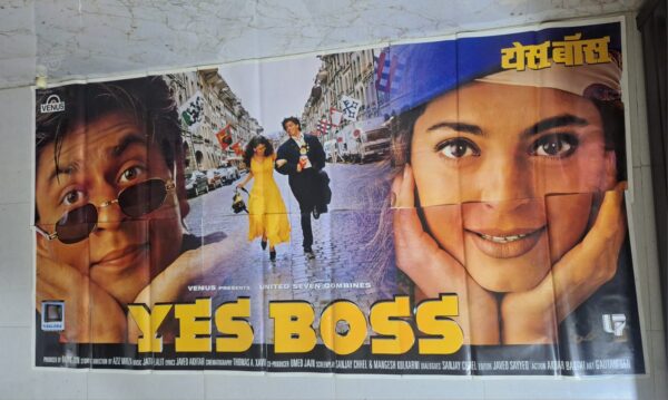 YES BOSS bollywood six sheet posters