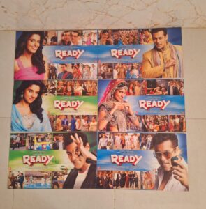 READY bollywood movies lobby card