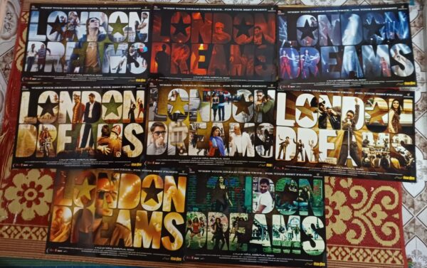 LONDON DREAMS bollywood movies lobby card
