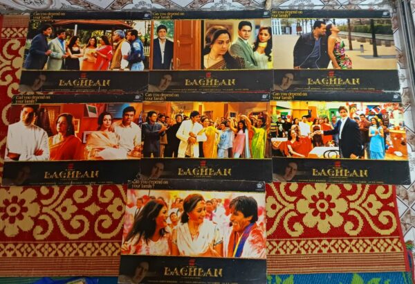 BAGHBAN bollywood movies lobby card