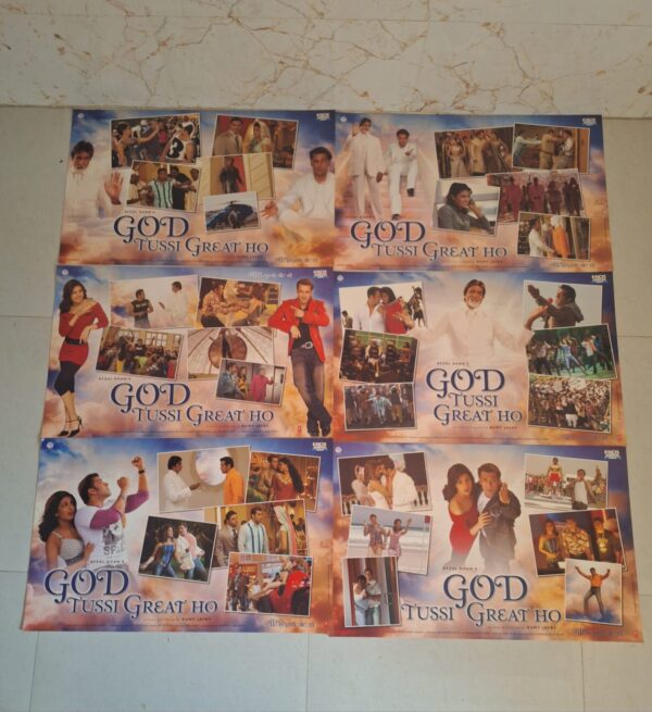 GOD TUSSI GREAT HO bollywood movies lobby card