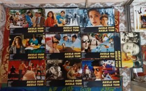 AKELE HUM AKELE TUM BOLLYWOOD MOVIES LOBBY CARD