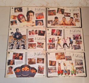 3 IDIOT bollywood movies lobby card