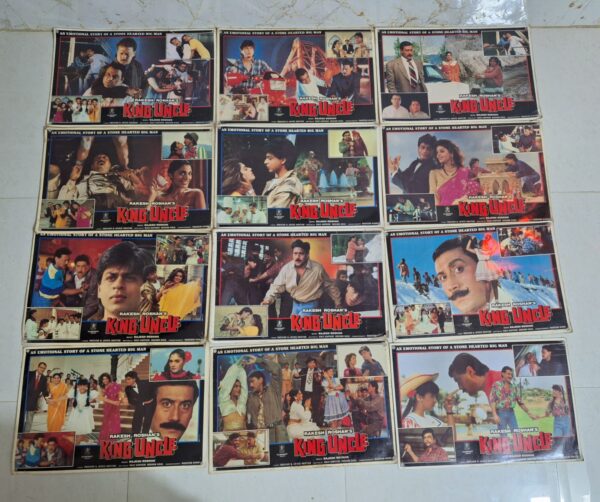 King uncle bollywood movie lobby cards