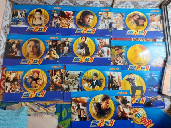 ONE 2 KA 4 Bollywood movie lobby cards