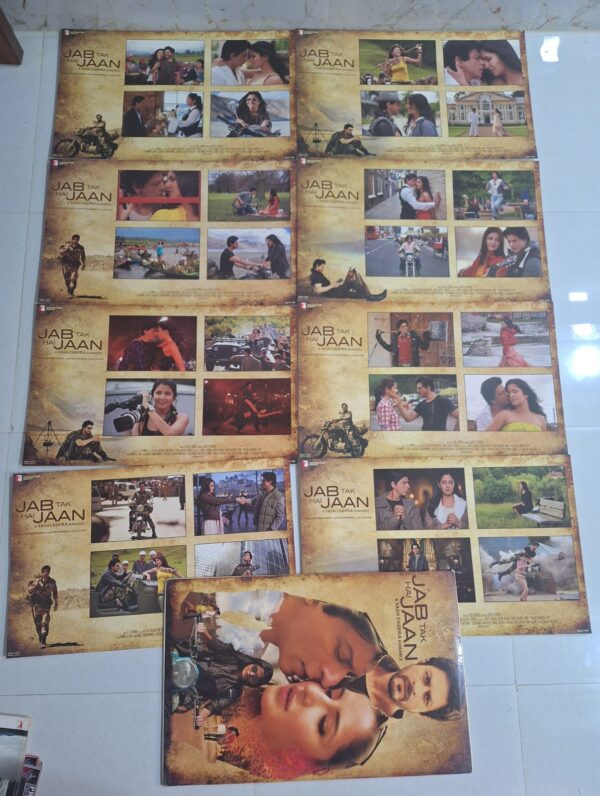 JAB TAK HAI JAAN Bollywood lobby cards