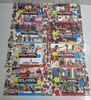 GOLMAAL RETURNS Bollywood lobby cards