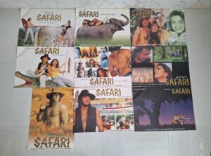 SAFARI Bollywood movies lobby card