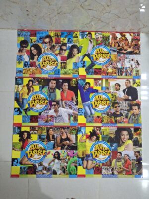 ALL THE BEST Bollywood movies lobby card