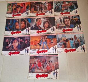 GUMRAH Bollywood movies lobby card