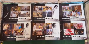 BLACK & WHITE Bollywood movies lobby card