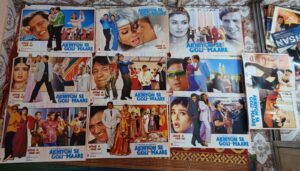 AKHIYON SE GOLI MARE Bollywood movies lobby card