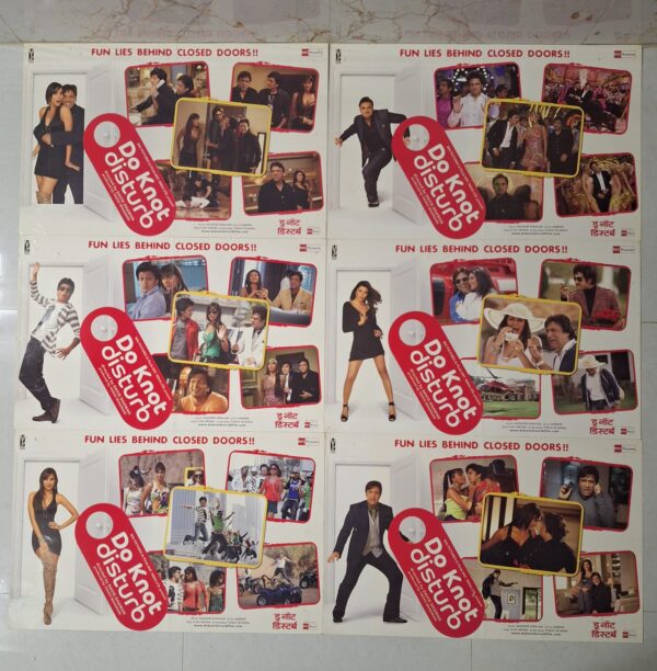 DO KNOT DISTURB Bollywood movies lobby card