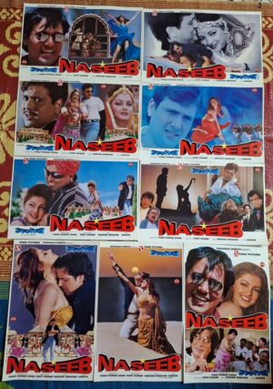 NASEEB Bollywood movies lobby card