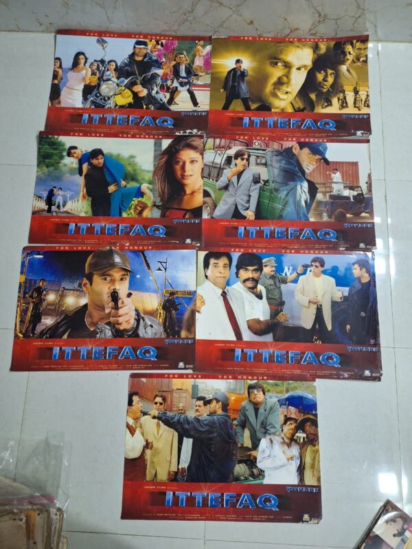 ITTEFAQ Bollywood movies lobby card