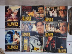 SALAKHEN Bollywood movies lobby card