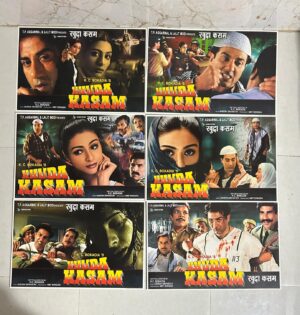 KHUDA KASAM Bollywood movies lobby card